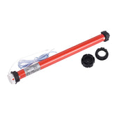 EY2524 24V DC Roller Blind Motor with Power Supply - Quiet Electric Shade Motor for 45mm Tubes - Strong 12lb Lift, DIY Smart Home Blinds Kit, RF Remote Control Included