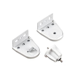 28mm Roller Blind Parts – Replacement Tube, Brackets, End Caps & Hardware Kit – Compatible with Roller Shades, White – DIY Repair Accessories (Pack of 1)