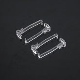 3.25 Inch Valance Clips (4-Pack) – Horizontal Blind Clip Holds Vinyl Slat – Works on Wood, Faux Wood & Metal Blinds