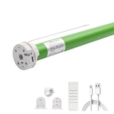 38mm Rechargeable Roller Shade Motor Kit for 1.5" Tube - DIY Motorized Blinds with Controller