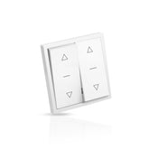 4-Wire Motorized Shade Switch, Wall Mount Controller for Tubular Motor, Roller Shutter, Awning, Electric Blinds & Garage Door, Up/Stop/Down Hardwired Control