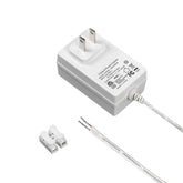 AC 120V to DC 24V Converter, 10ft Cord for LED Strip Lights, Ring Doorbell & Low Voltage Electronics. Safe & Energy Efficient.