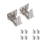 Center Support Bracket for 2" x 2 1/4" Horizontal Blinds – Heavy-Duty Metal Middle Support (Pack of 2)