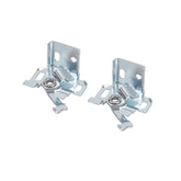 Venetian Blind Support Brackets – Spider Mounting Kit (6-Pack) – Heavy-Duty Metal Brackets for 25mm Top Headrail – Easy No-Drill Installation, Universal Fit for Blinds & Shades