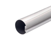 Aluminum Roller Shade Tube/Rod – Heavy-Duty Metal Roller Blind Rod for Window Shades, Curtains, & DIY Projects – Customized Length, Silver Finish – Easy to Cut & Install