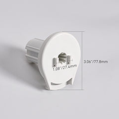 Skyline SL20 Roller Shade Clutch Compatible with 1.5"(38mm) Tube for Shades Over 15LBs.(White)