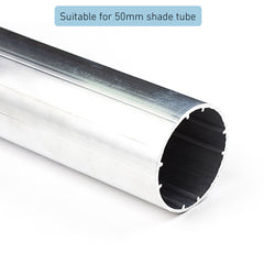 DM35LEU-6/20 DC 12V Tubular Motor for Roller Blinds – Rechargeable Lithium Battery, Wireless Remote Control, Quiet Electric Shade Motor Compatible with Alexa/Google Home, DIY Installation