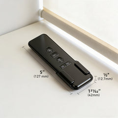 AC123-02 2 Channel Replacement Transmitter, Wireless Transmit Controller for Electric Blinds & Shades, Compatible with Sortfle & A-OK Shade Motors