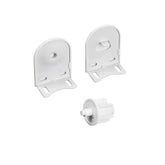 38/40mm Roller Blind Repair Kit, Mount Window Shade Brackets, Curtain Roller Blind Accessories for Electric Blinds with 1 1/2" Tube, 1 Pair, White