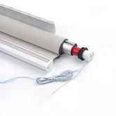 EY2512 Blinds Motor – 0.7N·m Torque, 34 RPM, Wired Remote Control – Compatible with 38mm Shade Tube – Quiet, Strong Motorized Roller Shade Drive for Smart Home Automation