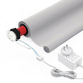 EY2512 Tubular Motor – 0.7N·m Torque, 34 RPM, 110V – Wired Remote for 38mm Roller Blind Tube – Durable Motorized Shade Driver