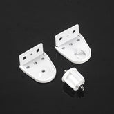 25mm Roller Blind Parts – Replacement Tube, Brackets, End Caps & Hardware Kit – Compatible with Roller Shades, White – DIY Repair Accessories (Pack of 1)