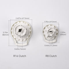 R16 Rollease R-Series Roller Shade Clutch for 1 1/2" Tubes