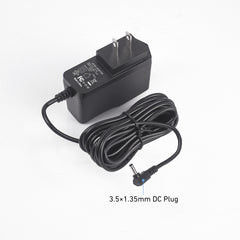 12.6V 1A DC Power Adapter - 3.5×1.35mm Plug - Replacement Charger for CCTV Cameras, LED Panels, Motorized Shades - UL Listed Power Supply