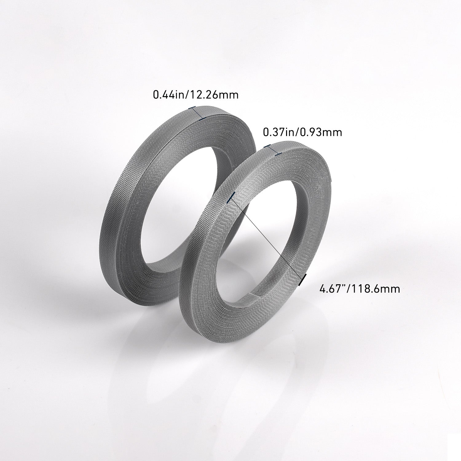 50m PVC Roller Blind Tape - Strong Adhesive for Smart Electric Motor, Window Shades & Rails