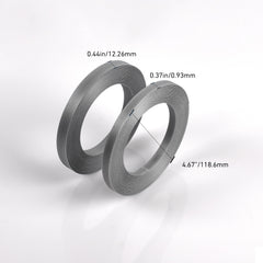 50m PVC Roller Blind Tape - Strong Adhesive for Smart Electric Motor, Window Shades & Rails