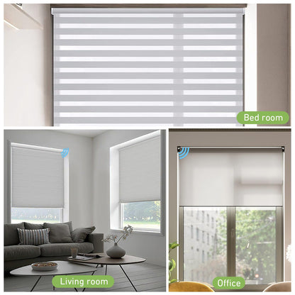 38mm Rechargeable Roller Shade Motor Kit for 1.5" Tube - DIY Motorized Blinds with Controller