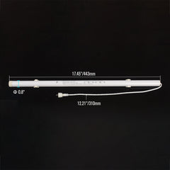 12V DC Blind Wand, AA-powered motor for roller shades & curtains, battery-operated