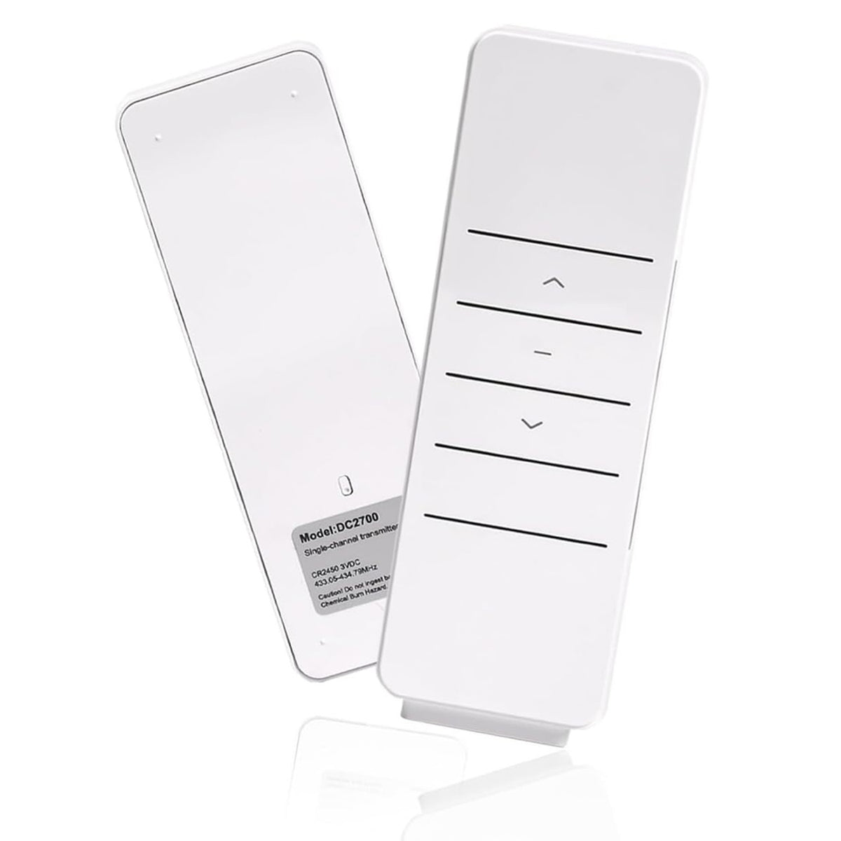 DC2700 Replacement Emitter, 1 Channel Window Shade Controller with Wall Mount Case for Roller Shades/Blinds