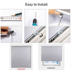 Venetian Blind Support Brackets – Spider Mounting Kit (6-Pack) – Heavy-Duty Metal Brackets for 25mm Top Headrail – Easy No-Drill Installation, Universal Fit for Blinds & Shades