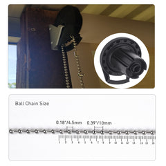 R16 Roller Shade Clutch, DIY Repair Kit for Roller Shades - Fits Most 38mm Window Blinds —Black