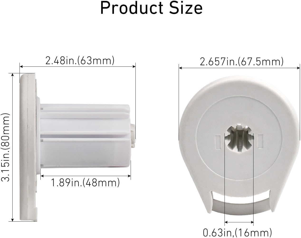 R16 Roller Shade Clutch Replacement for 1.5''(38mm) Tube