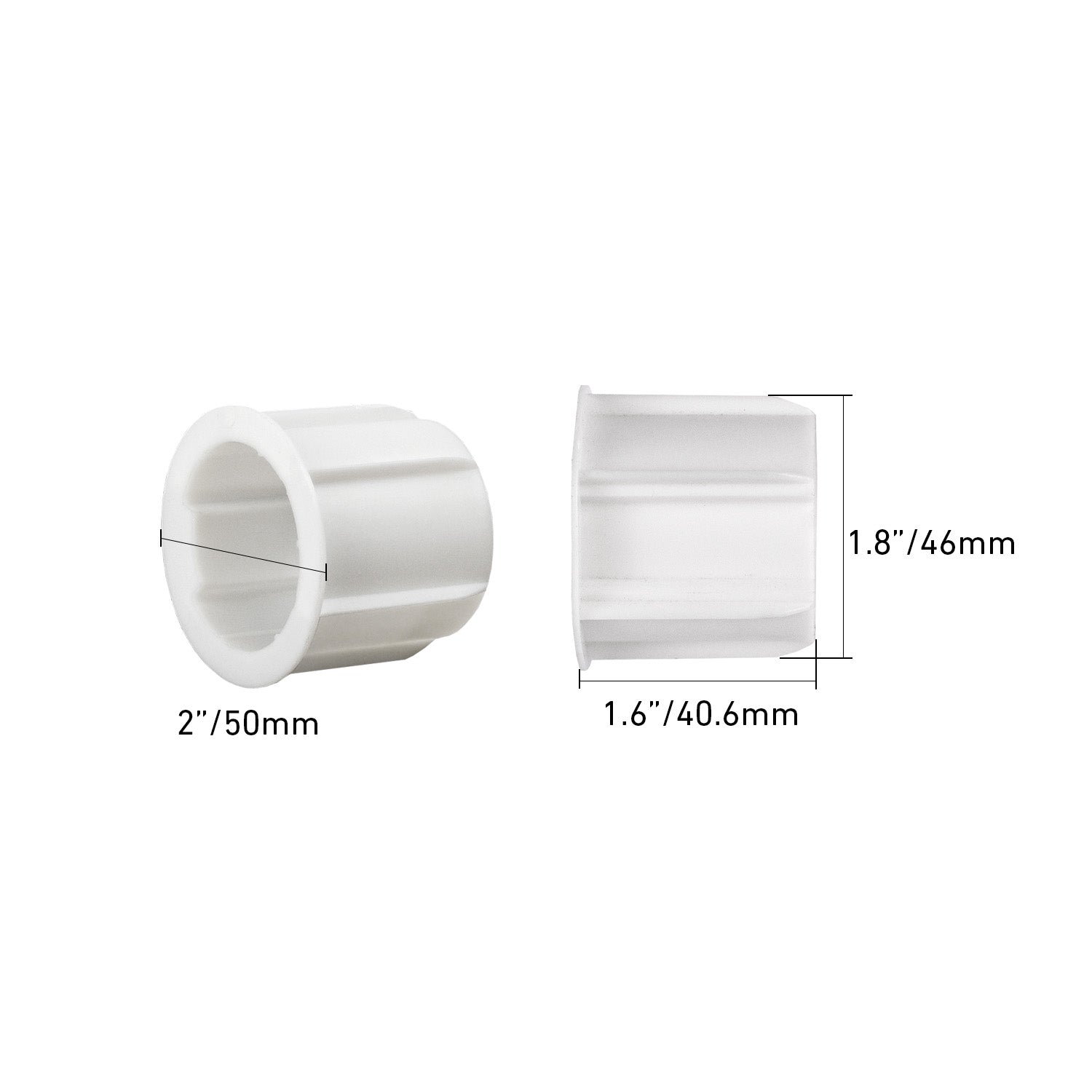 Roller Shade Clutch Adapter – Compatible with R16, R24, SL20 & Galaxy Clutches – Fits 2" Tubes