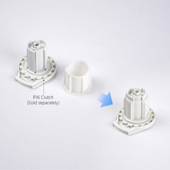 Roller Shade Clutch Adapter – Compatible with R16, R24, SL20 & Galaxy Clutches – Fits 2" Tubes