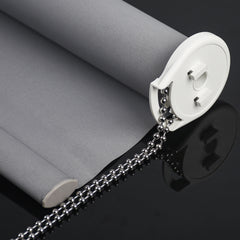 60 in. (5ft.) Drop Length Continuous Chain Loop - #10 4.5mm - Metal Bead Chain for Clutch Roller Window Shade