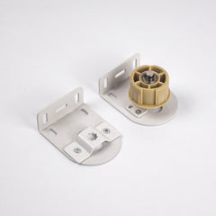 Roller Blind Replacement Brackets Parts,Round Plum Blossom Brackets,Motorized Roller Blinds Mounting Bracket for 55mm Shade Tube