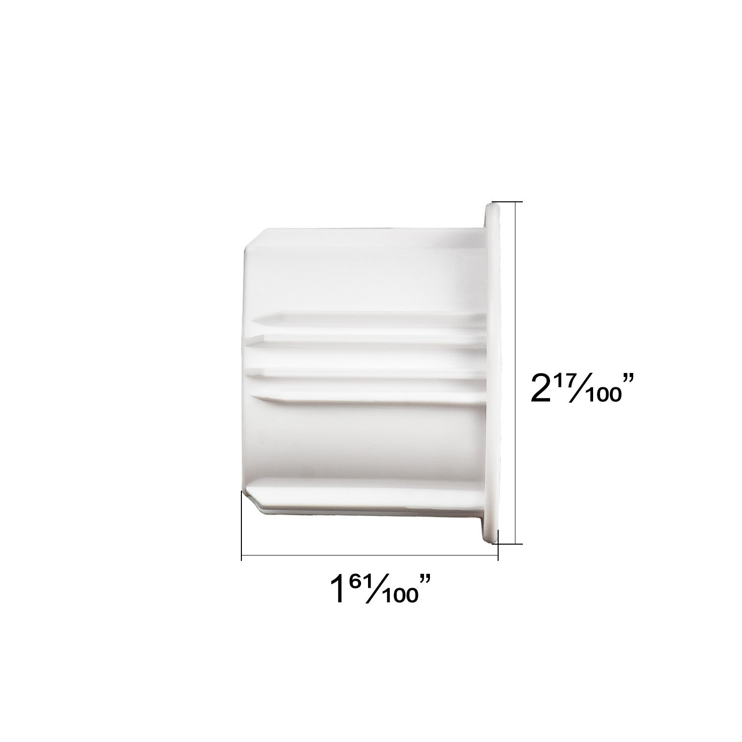 Roller Shade Clutch Adapter for 2" Tube, Compatible with R16, R24, SL20 and Galaxy Clutches