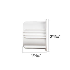 Roller Shade Clutch Adapter for 2" Tube, Compatible with R16, R24, SL20 and Galaxy Clutches