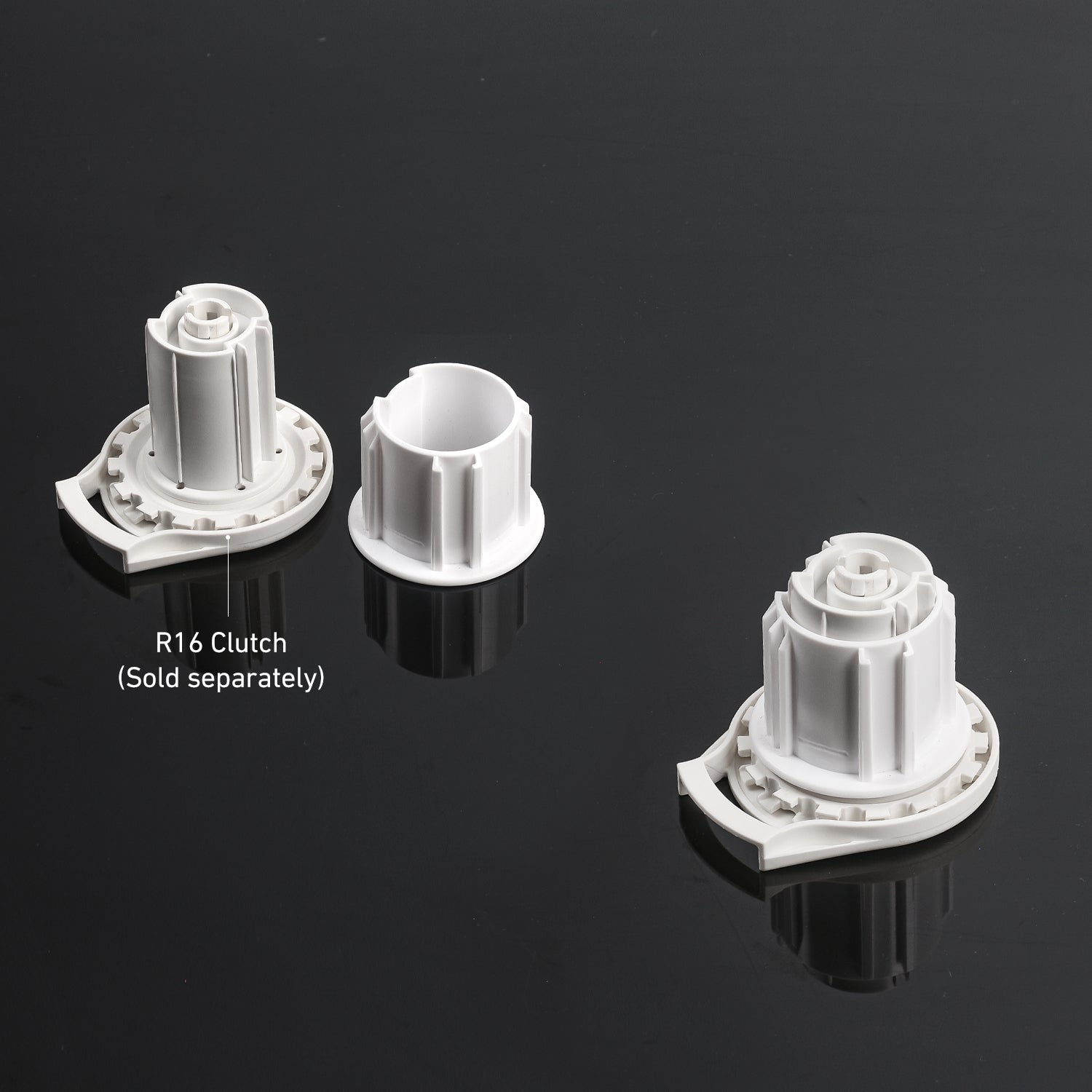 Roller Shade Clutch Adapter for 2" Tube, Compatible with R16, R24, SL20 and Galaxy Clutches
