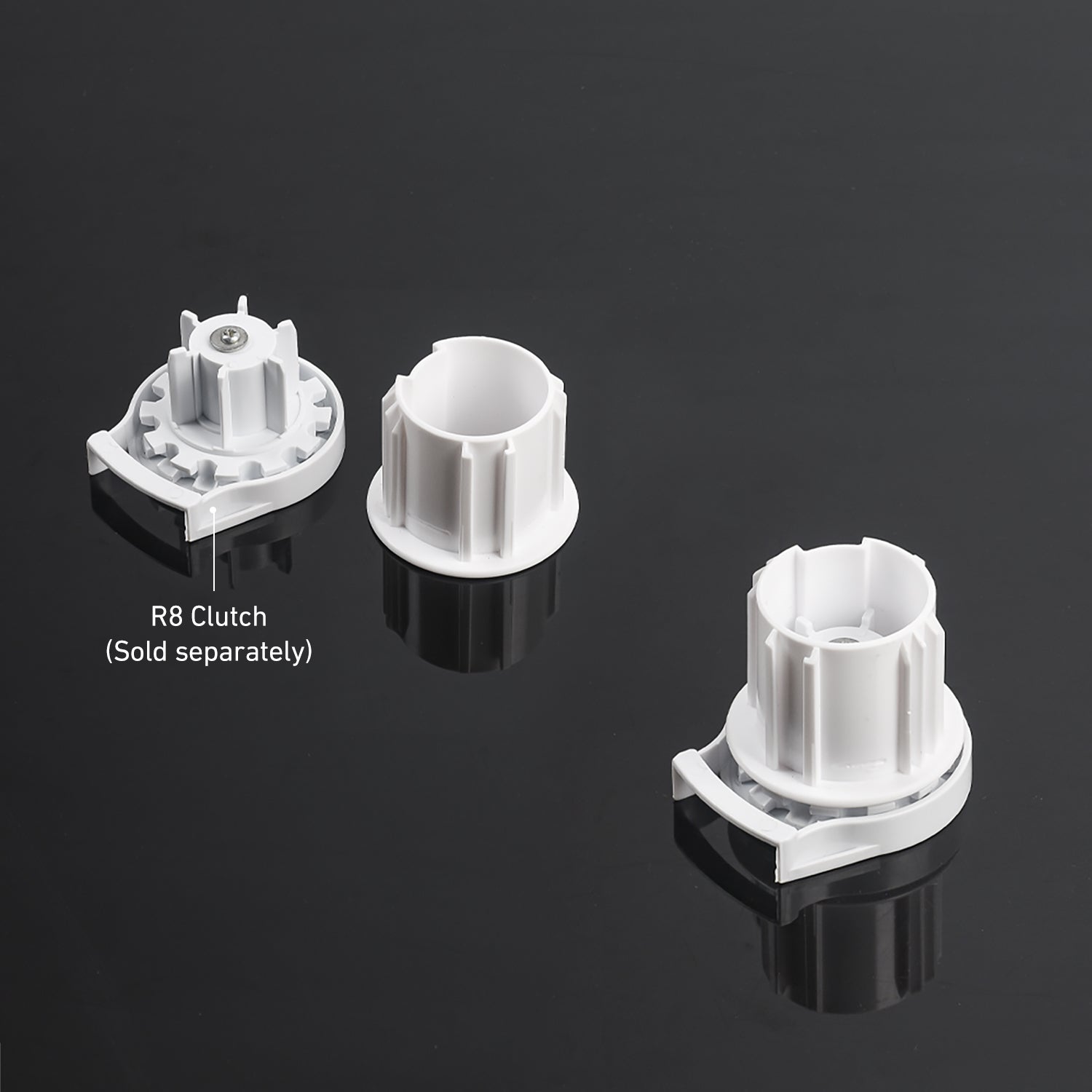 Roller Shade Clutch Adapter for 2" Tube, Compatible with R16, R24, SL20 and Galaxy Clutches