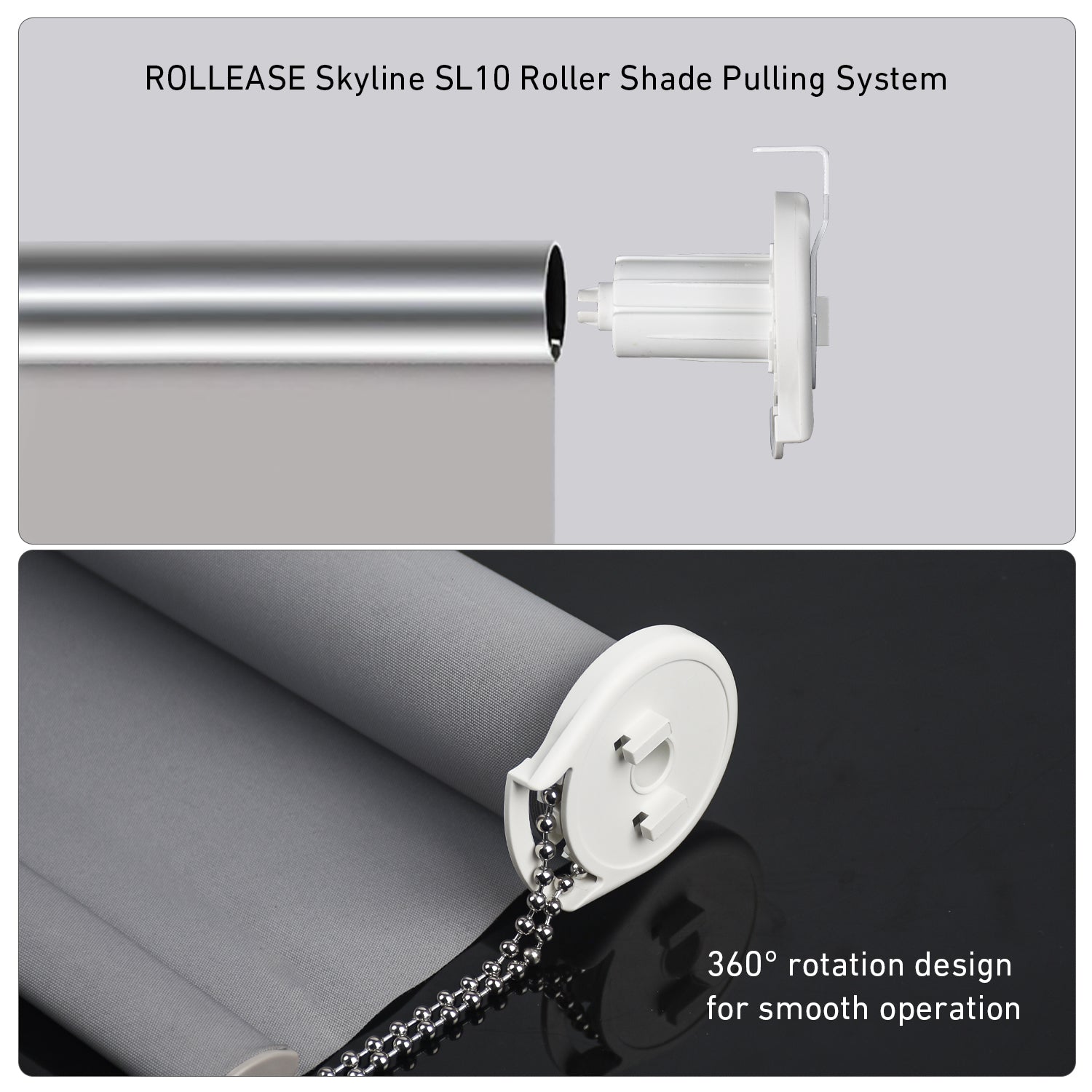 Skyline SL10 Clutch Roll Ease SL10 Roller Shade Clutch Repair Kit for 1-1/8 Inch(28mm) Tube-White