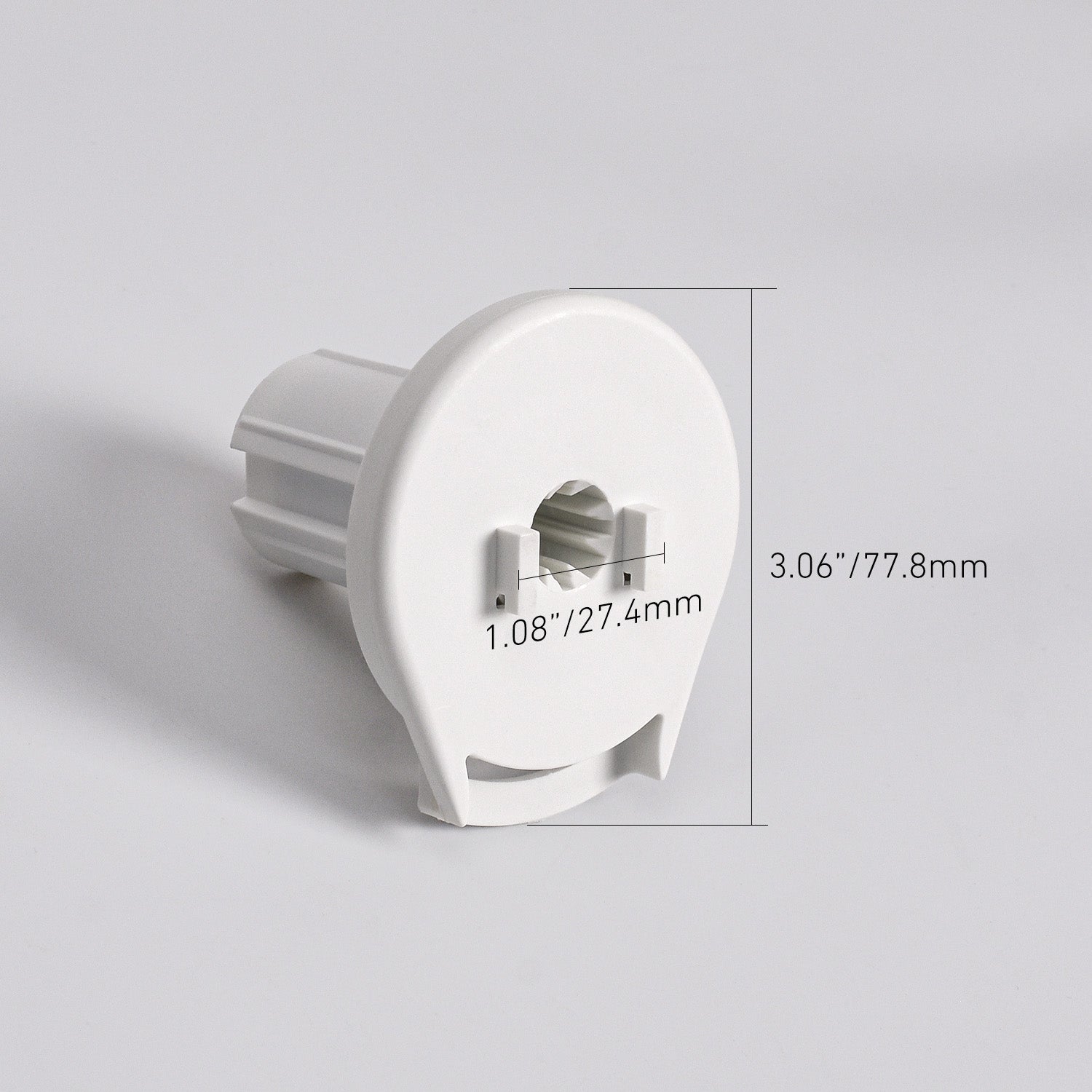 Skyline SL20 Roller Shade Clutch Compatible with 1.5"(38mm) Tube for Shades Over 15LBs.(White)