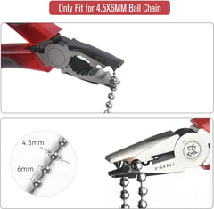 Stainless Steel Chain Pliers - Cutting & Joining Tool for Roller Blind Ball Chains