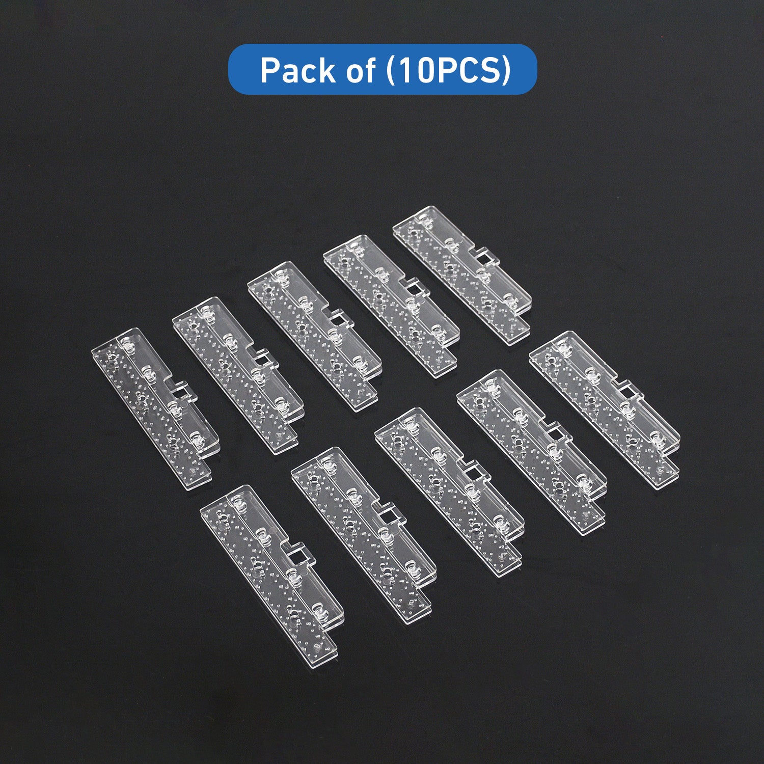 Dream Curtain Accessories Vertical Blinds Accessories Hanger Clips Vertical Blind Transparant Repair Clips for Vertical Blinds Replacement Slats