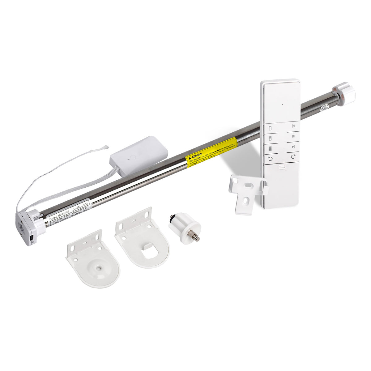 ZigBee Smart Blind Motor, built-in battery, fits 17/25/28mm tubes, app/voice/remote control