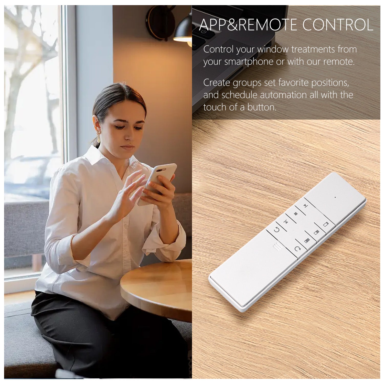 Tuya Alexa Google Home Compatible Zigbee Roller Shade Motor – 17/25/28mm Tube Smart Blinds Motor