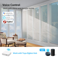 Tuya Alexa Google Home Compatible Zigbee Roller Shade Motor – 17/25/28mm Tube Smart Blinds Motor
