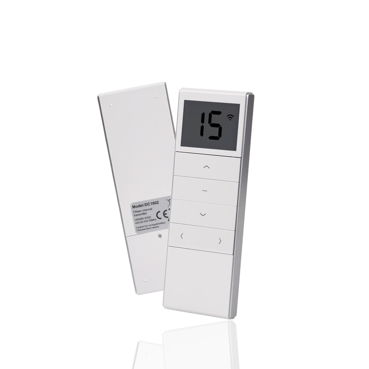 DC1602 15 Channel Motorized Blind  Controller, Group Control Replacement Emitter for Windows Shades and Blinds