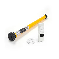 Matter Smart Blinds Motor for 38mm Tubes, Rechargeable with Remote