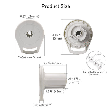 R16 Rollease R-Series Roller Shade Clutch for 1 1/2" Tubes